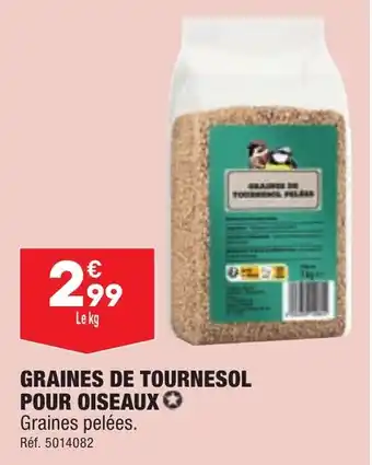 ALDI GRAINES DE TOURNESOL POUR OISEAUX offre