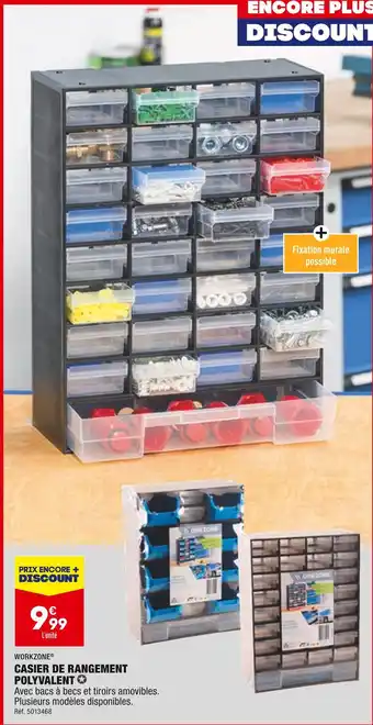 ALDI Workzone casier de rangement polyvalent offre
