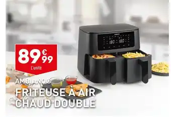 ALDI Ambiano friteuse à air chaud double offre