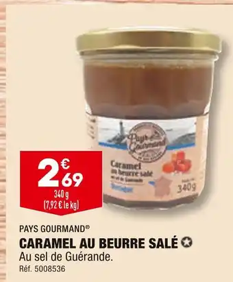 ALDI Pays gourmand caramel au beurre salé offre