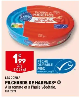 ALDI Pilchards de harengs offre