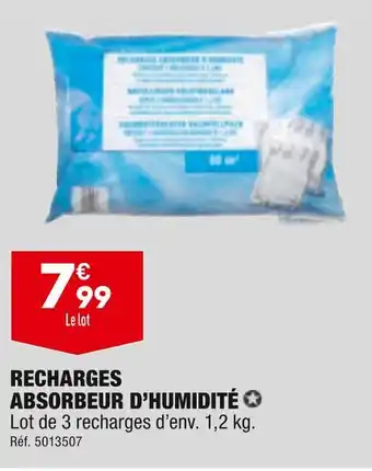 ALDI Recharges absorbeur d’humidité offre