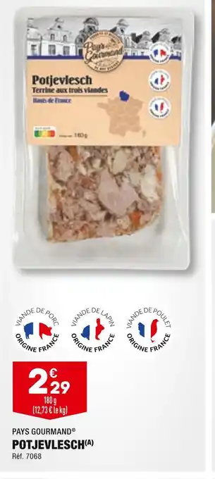ALDI Pays gourmand potjevlesch offre
