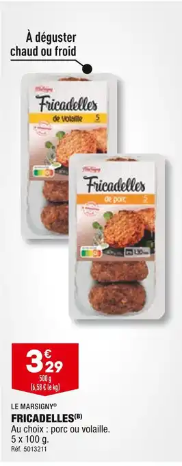 ALDI Le marsigny fricadelles offre