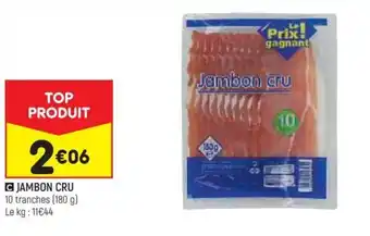 Leader Price JAMBON CRU offre