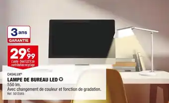 ALDI Casalux lampe de bureau led offre