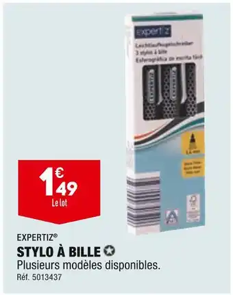 ALDI Expertiz stylo à bille offre
