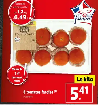 Lidl 8 tomates farcies offre