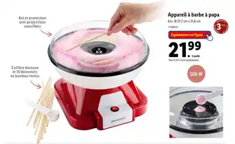 Lidl Silver crest appareil à barbe à papa offre