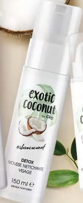 Lidl Cien mousse nettoyante visage détox coco offre