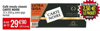 Cora x Carrefour Carte noire café moulu classic offre
