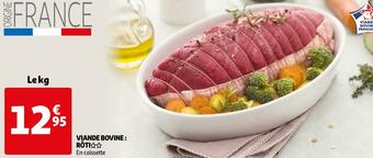 Auchan Viande bovine : rôti offre