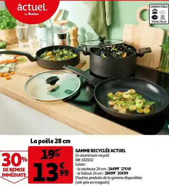 Auchan Gamme recyclée actuel offre