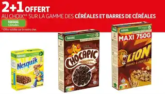 Chocapic bon plan au choix sur la gamme des céréales et barres de céréales de la marque chocapic