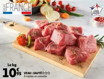 Auchan Veau : sauté offre