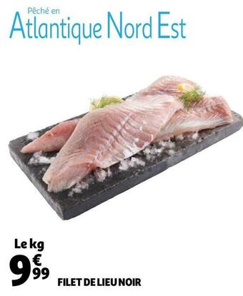 Auchan Filet de lieu noir offre