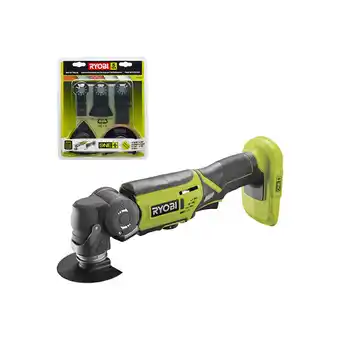 Bricorama Pack ryobi - multitool r18mt-0 - 18v oneplus sans batterie ni chargeur - kit spécial carrelage 5 pièces rak05mt offre