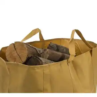 Bricorama Sac porte bûches werka pro beige offre