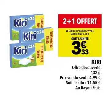 Supeco Kiri offre