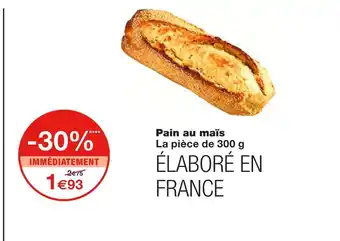 Monoprix Pain au maïs offre