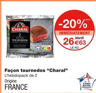 Monoprix Charal façon tournedos offre