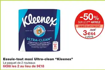 Kleenex essuie-tout maxi ultra-clean