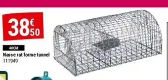 Gamm vert Nasse rat forme tunnel 111949 offre