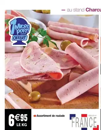 Cora x Carrefour Assortiment de roulade offre