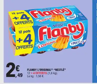 FLANBY L'ORIGINAL NESTLÉ