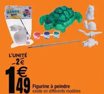 Cora x Carrefour Figurine à peindre offre