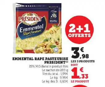EMMENTAL RAPE PASTEURISE