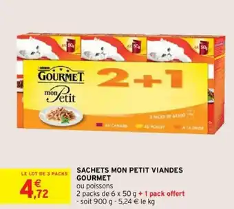 Intermarché Sacheys mon petit viandes gourmet offre