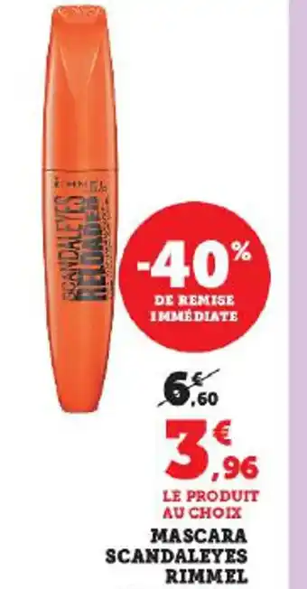 LE PRODUIT AU CHOIX MASCARA SCANDALEYES