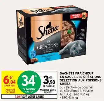 Intermarché Sachets fraîcheur en sauce les créations offre