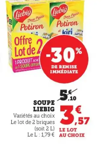 U Express SOUPE LIEBIG offre