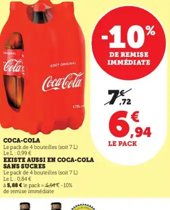 U Express COCA-COLA offre