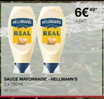 Costco SAUCE MAYONNAISE - HELLMANN'S 2 x 750 ml offre