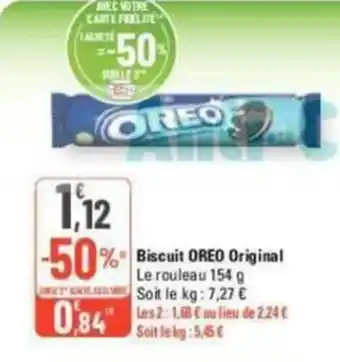 G20 Biscuit OREO Original offre