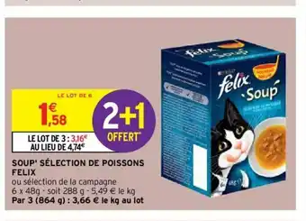 Soup' Sélection De Poissons Felix