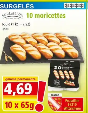 Norma POULAILLON 10 moricettes offre