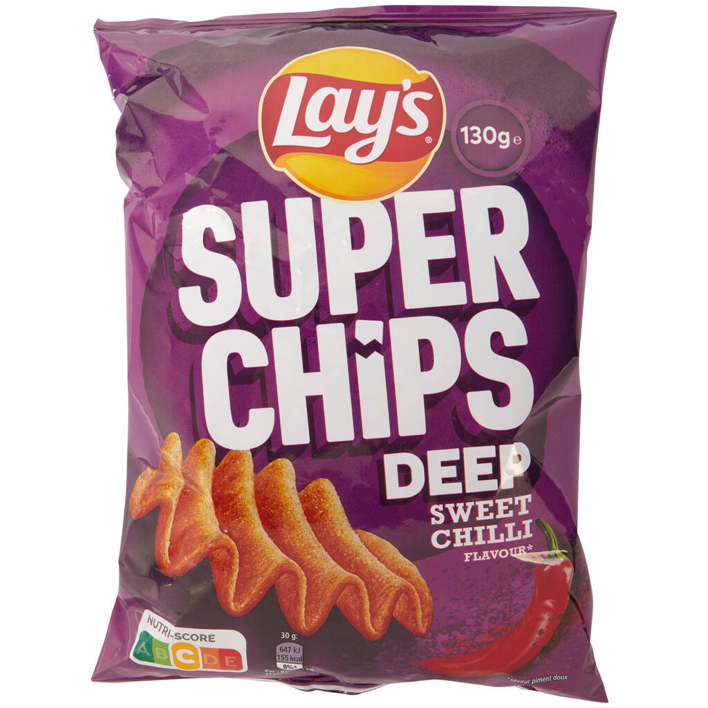 Promo Lay's Lay's Super Chips Deep Sweet Chilli chez Action