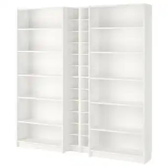 IKEA Billy / gnedby Bibliothèque, blanc, 200x28x202 cm offre