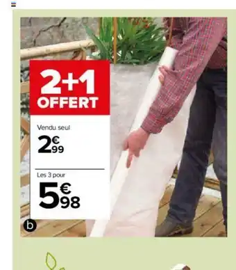 Carrefour Market Voile D'hivernage Gardelys offre