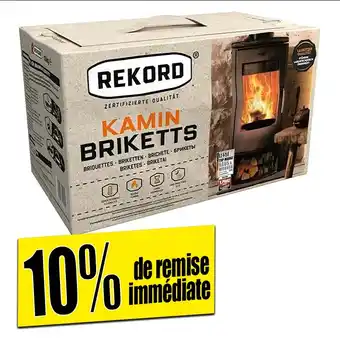 Norma Briquettes de lignite offre