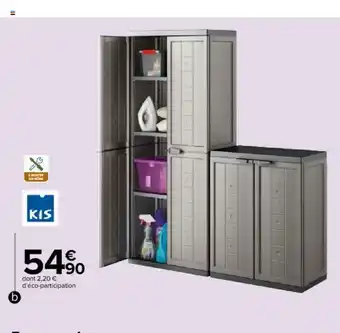Carrefour Market Lot De 2 Armoires JOLLY offre
