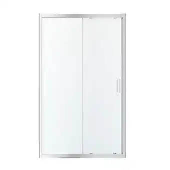 Castorama Porte de douche coulissante GoodHome Beloya transparente 120 cm offre