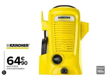Carrefour Market Nettoyeur Haute Pression K2 offre