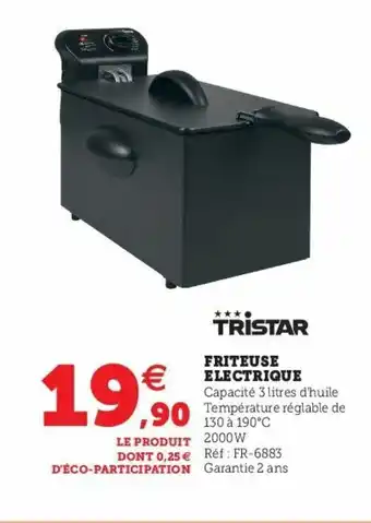 Super U Friteuse Electrique offre