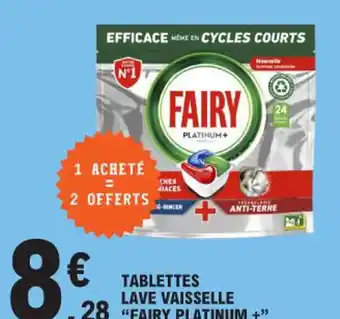 E.Leclerc TABLETTES LAVE VAISSELLE offre