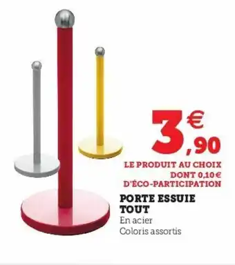 Super U Porte Essuie Tout offre